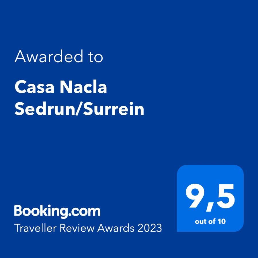 Casa Nacla Sedrun/Surrein Apartment Exterior photo